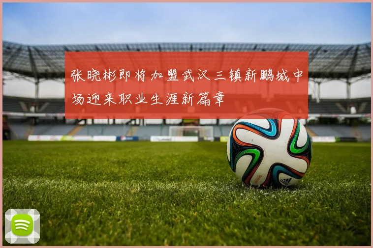 张晓彬即将加盟武汉三镇新鹏城中场迎来职业生涯新篇章